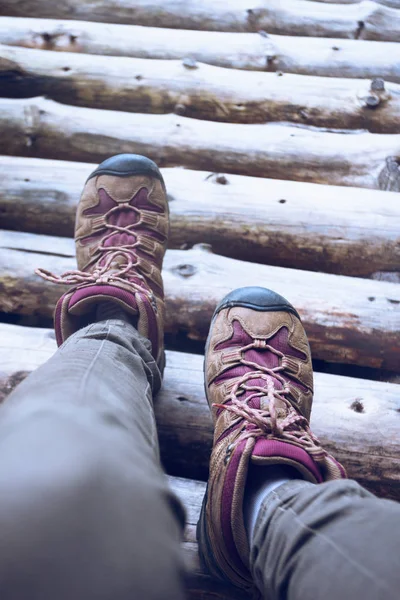 A hiking boots — Stock Photo, Image