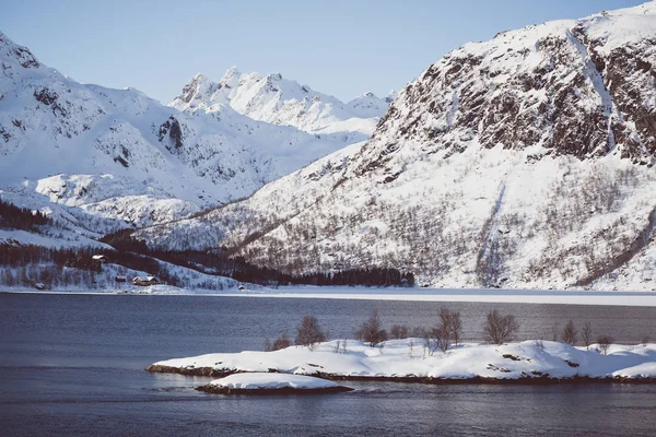 Bela paisagem norueguesa — Fotografia de Stock