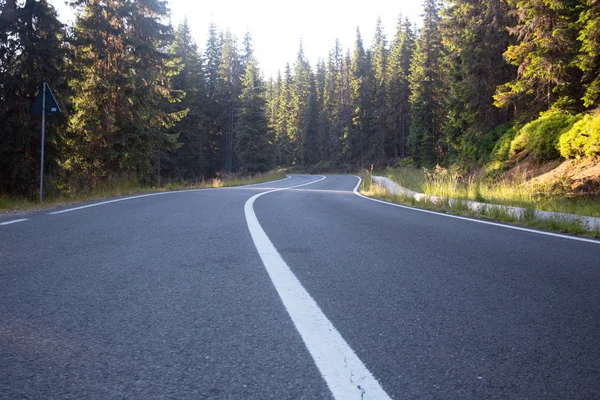 Hermoso camino de montaña —  Fotos de Stock