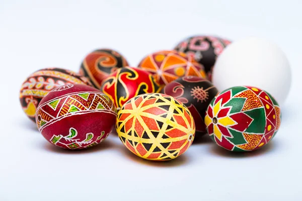 Paskalya yortusu yumurta Pysanka — Stok fotoğraf