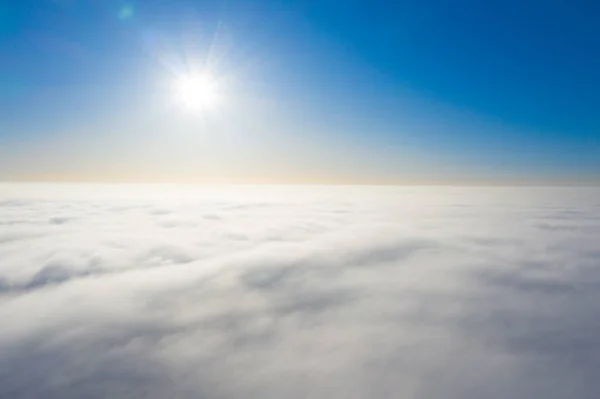 Flying above the clouds — Stock Photo, Image