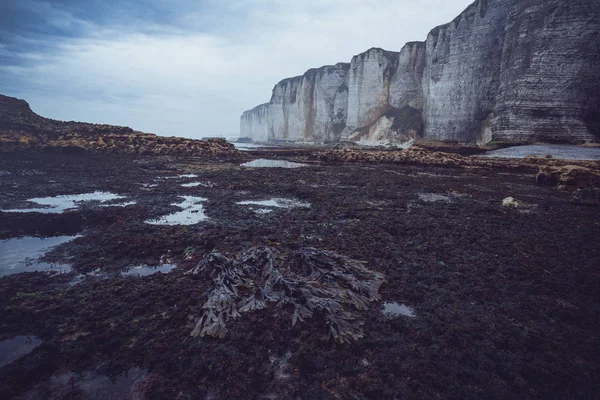 Belas paisagens de Etretat — Fotografia de Stock