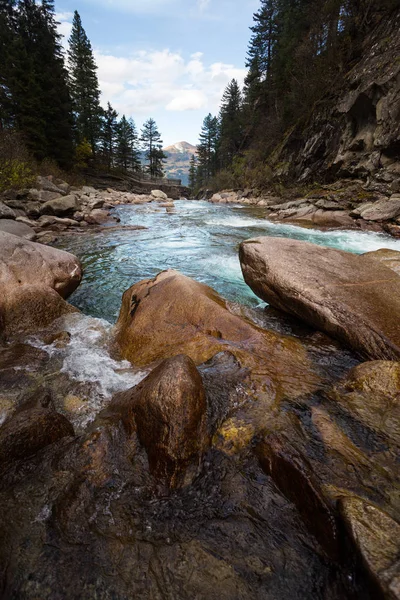 Krimmler Wasserfalle Beautiful Mountain Landscape Mountain River Austri — Stock Photo, Image