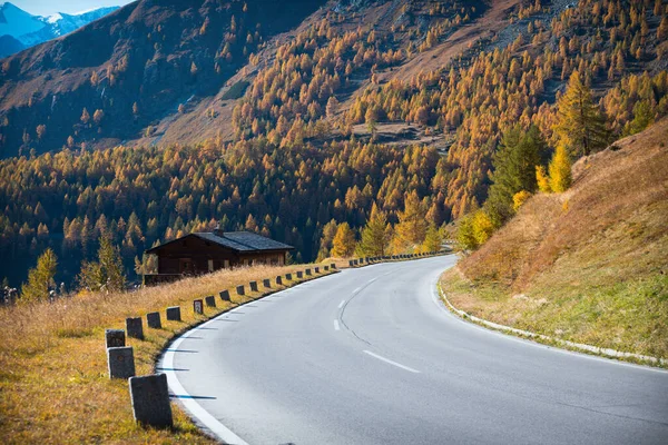 Droga Alpejska Grossglockner High Brennkogel Par Narodowy Wysokie Tauern — Zdjęcie stockowe