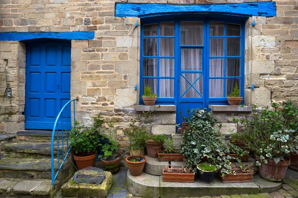 Погляд Знамените Місто Вітрів Бретань Франц — стокове фото