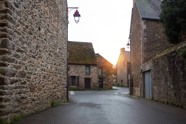 Calles Fachadas Los Pueblos Más Bellos Francia Saint Sulia —  Fotos de Stock