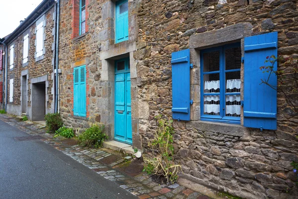 Strade Facciate Nei Borghi Più Belli Della Francia Saint Sulia — Foto Stock