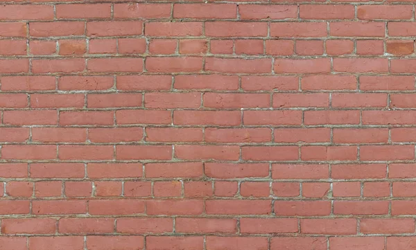 Textura de fondo de pared de ladrillo rojo perfectamente alicatado —  Fotos de Stock