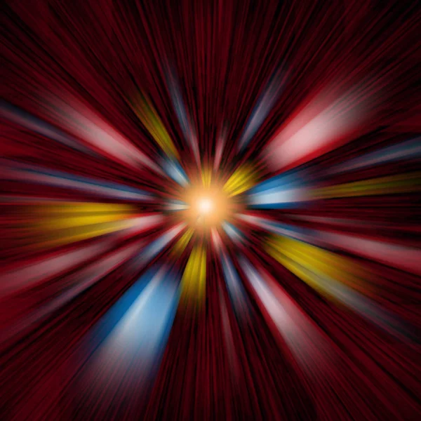 Blurs of Acceleration in Abstract Conceptual Space — Stock Photo, Image