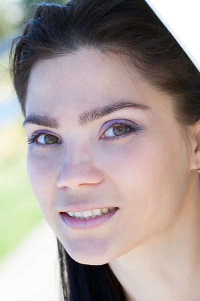 Portrait of a girl close-up — Stock Photo, Image