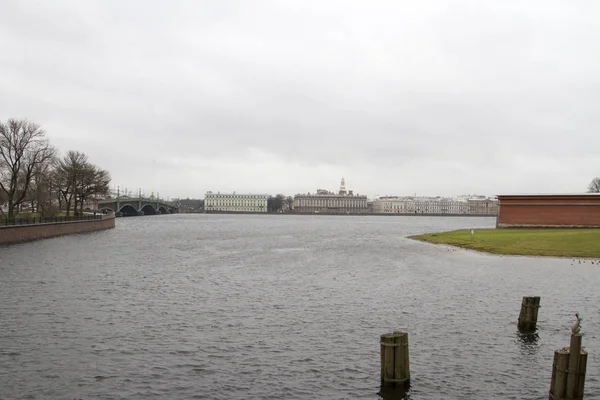 Вид Петропавловской Крепости Санкт Петербурга — стоковое фото