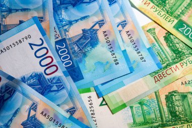 Küçük banknottan Rus ruble