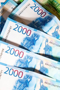 Küçük banknottan Rus ruble