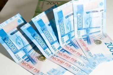 Küçük banknottan Rus ruble