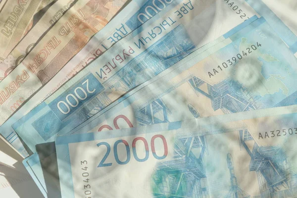Billetes Varios Países Collage — Foto de Stock