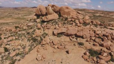Granit fosillerini - Güney Afrika hava görünümünü