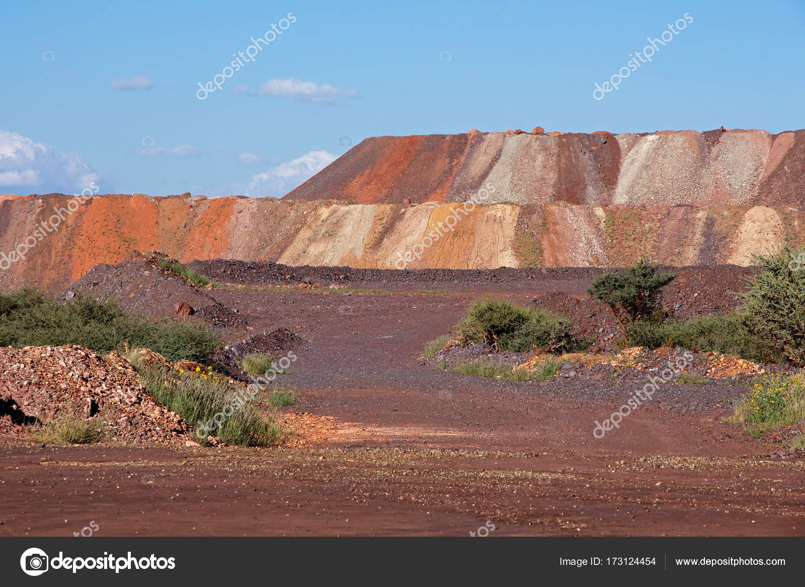 Iron ore mining — Stock Photo © EcoPic 173124454