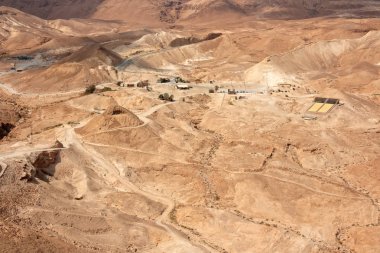 Masada - İsrail Yahudi çöl