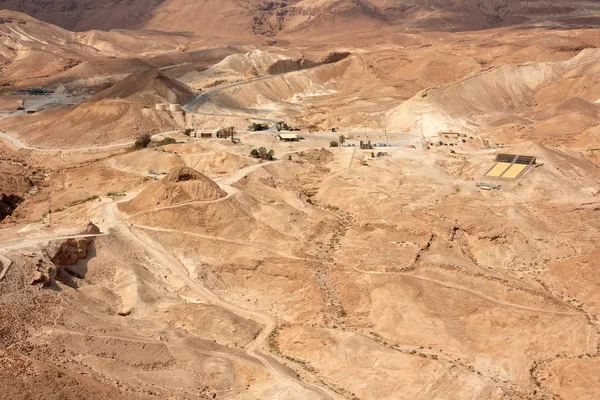 마사다-이스라엘에서 유대 사막 — 스톡 사진