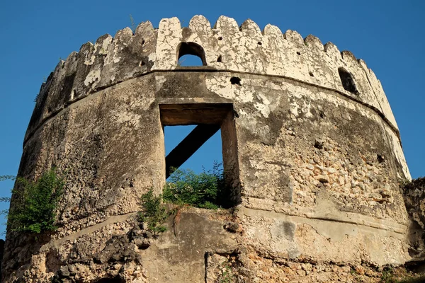 Ruin of an old fort - Zanzibar — Stock Photo, Image