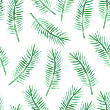 Dikişsiz tropikal desen