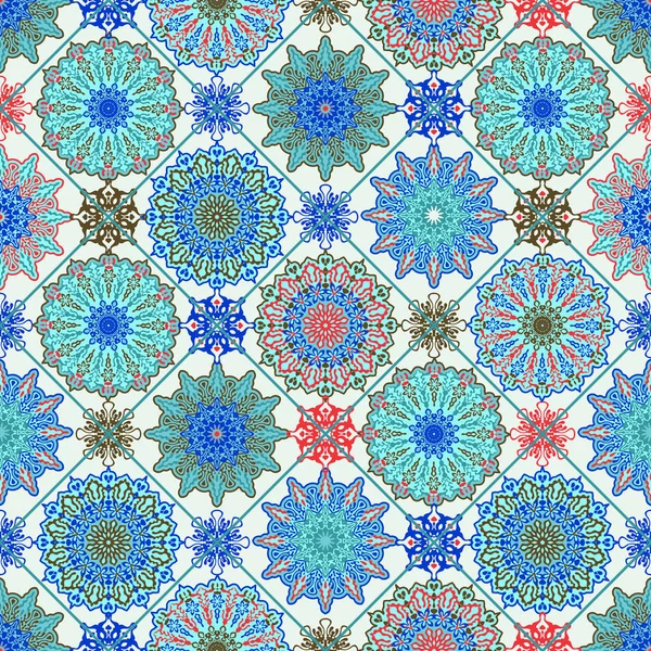 Patrón marroquí sin costuras — Archivo Imágenes Vectoriales