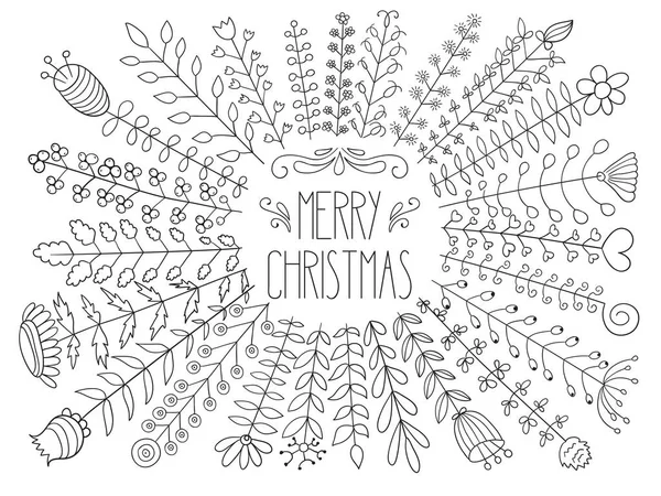 Joyeux Noël salutations — Image vectorielle
