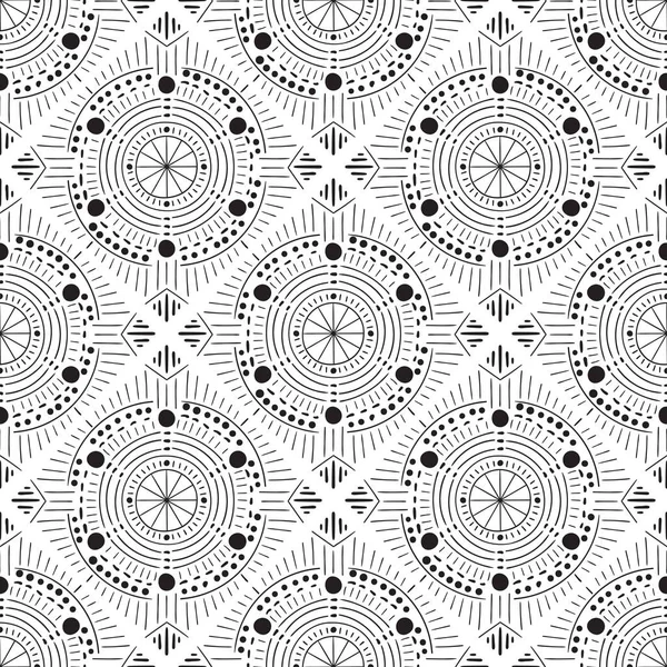 Vecteur motif abstrait sans couture — Image vectorielle