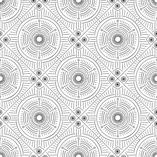 Vector Seamless Abstract Pattern — Stock Vector