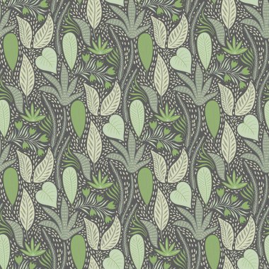 Çiçeklerle Kusursuz Sert Desen