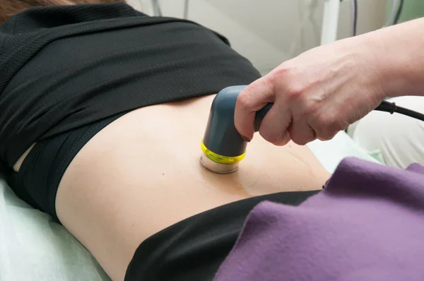 Klinikte Ultrason Elektroterapi — Stok fotoğraf