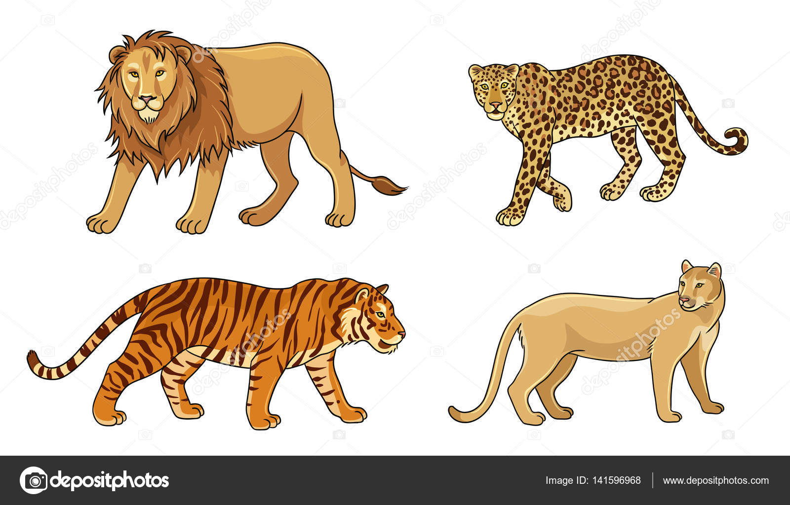 Cougar cartoon Vector Art Stock Images | Depositphotos Cougar cartoon Vector Art Stock Images | Depositphotos