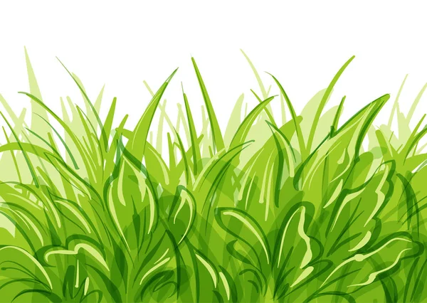 Vector grass background — Stock Vector
