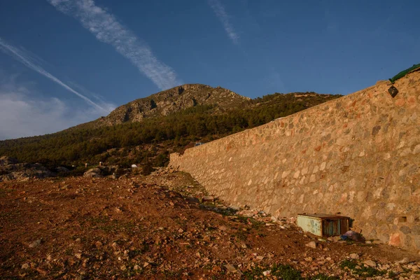 Hegyek, ezen a környéken: Chefchaouen, Marokkó. Jogdíjmentes Stock Képek