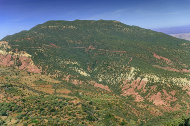 Doğal manzara, Atlas Dağları, Fas