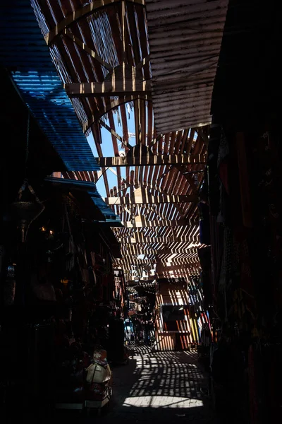 Souk, Marrakech, Marokkó — Stock Fotó