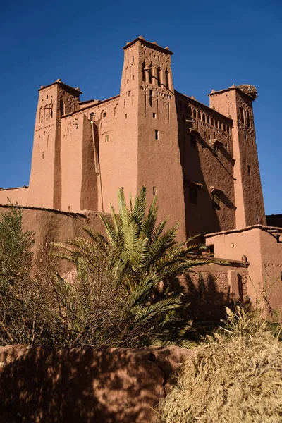 Kasbah Ait-Μπεν-Χαντού στην οροσειρά του Άτλαντα του Μαρόκου — Φωτογραφία Αρχείου