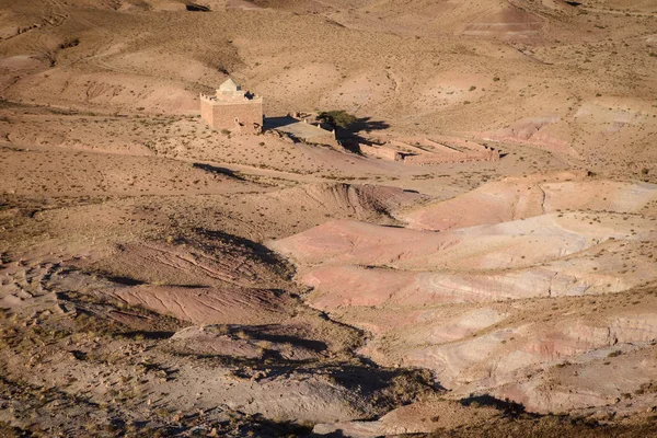 Kasbah Ait Benhaddou in het Atlasgebergte in Marokko — Stockfoto