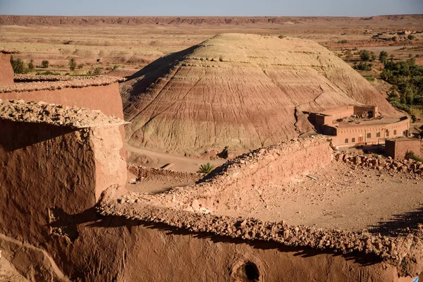 A Kasbah Ait Benhaddou, az Atlasz-hegységben, Marokkó Stock Kép