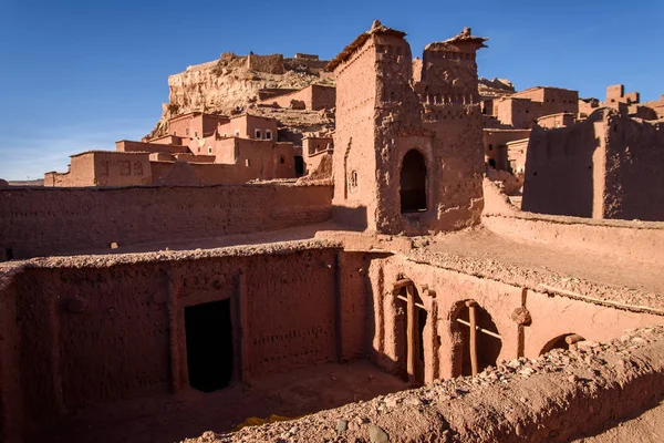 Kasbah Ait Benhaddou v pohoří Atlas v Maroku — Stock fotografie