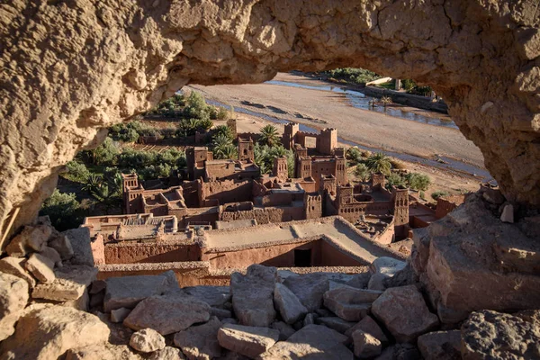 Kasbah AIT Benhaddou Fas Atlas dağlarında