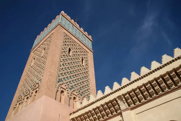 Τζαμί στο Μαρακές, Μαρόκο — Φωτογραφία Αρχείου