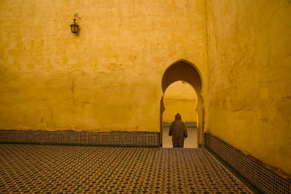 Mausoleo de Moulay Idris en Meknes, Marruecos . — Foto de Stock