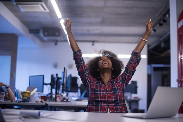 Successful African-American woman — Stock Photo, Image