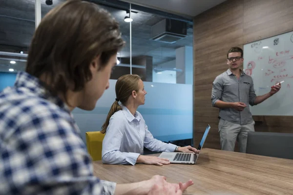 Startup equipo de negocios en la reunión — Foto de Stock