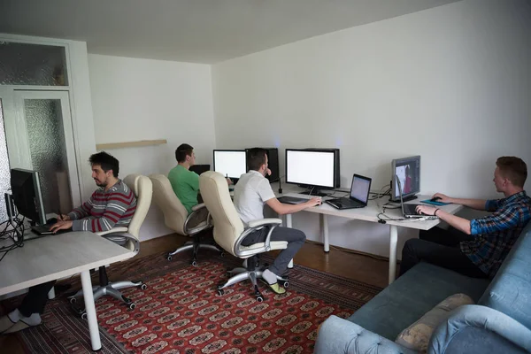 A group of graphic designers at work — Stock Photo, Image