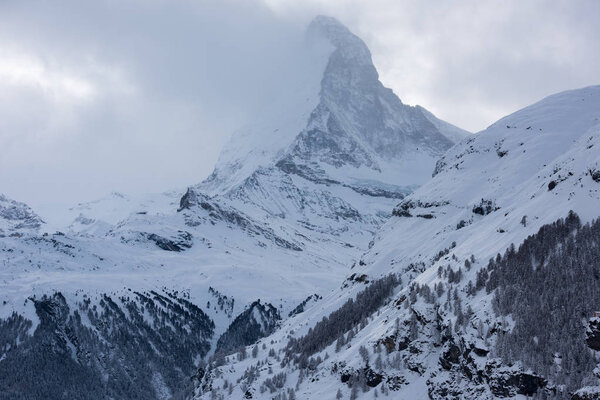 Mountain matterhorn zermatt switzerland — Stock Image Mountain matterhorn zermatt switzerland Stock Picture