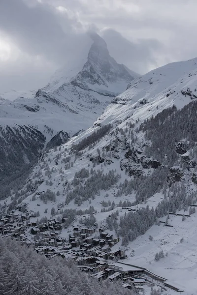 Berg matterhorn-zermatt Zwitserland — Stockfoto