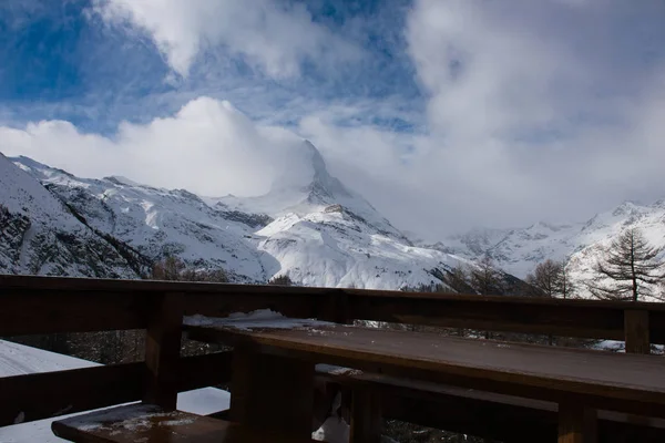 Montanha matterhorn zermatt suíça — Fotografia de Stock