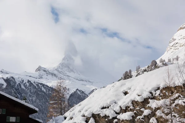 La montaña matterhorn zermatt Suiza —  Fotos de Stock